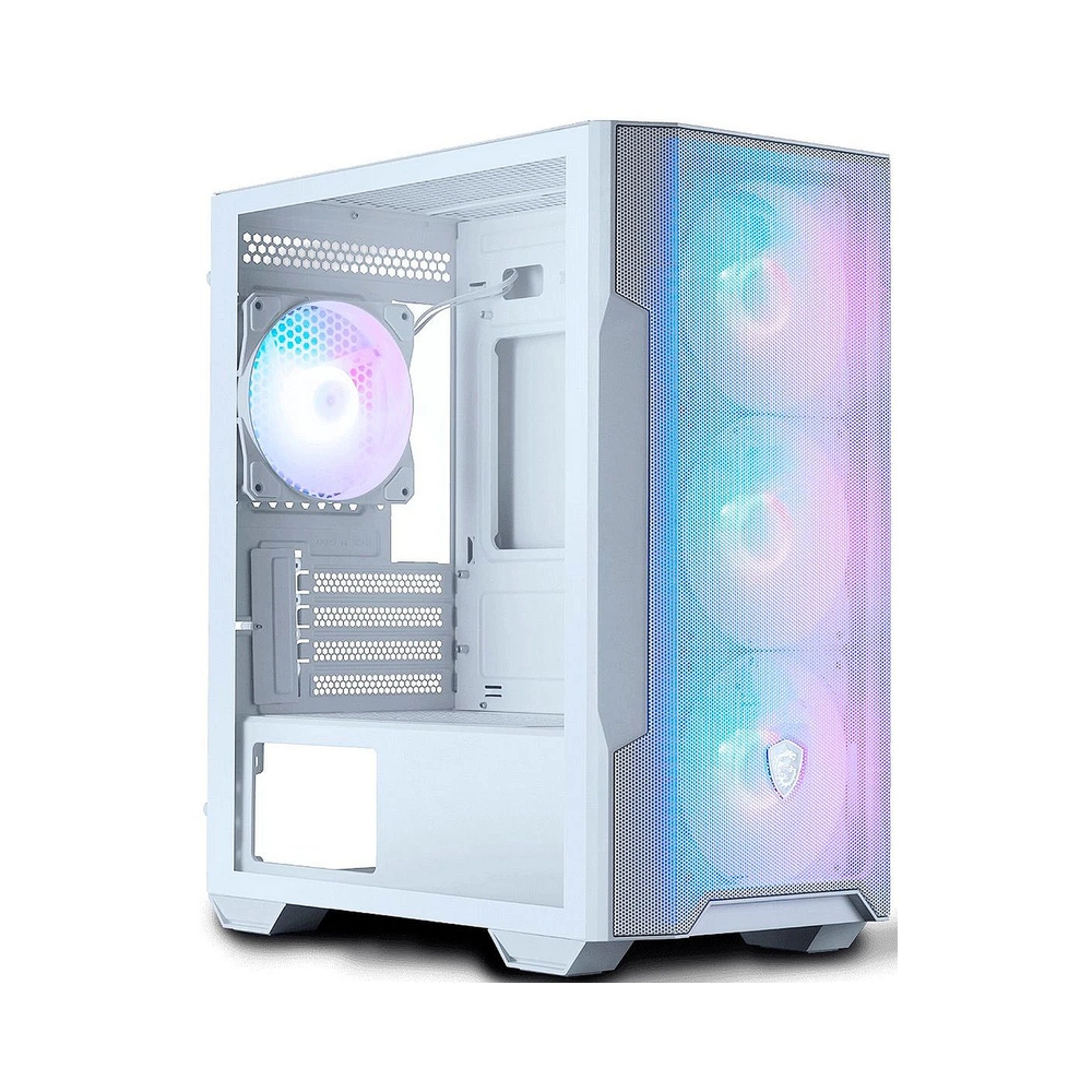 Корпус MSI MAG FORGE M100R, белый