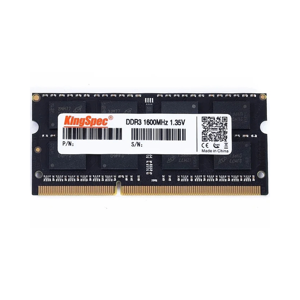 Оперативная память SODIMM KingSpec [KS1600D3N13508G] 8GB D3