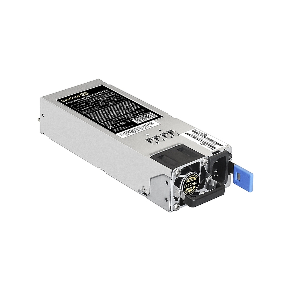 Серверный БП (модуль к RTS800 Redundant) 800W ExeGate Industrial-RT800 (APFC, КПД 94%(80 PLUS Platinum), 4 cm fan)