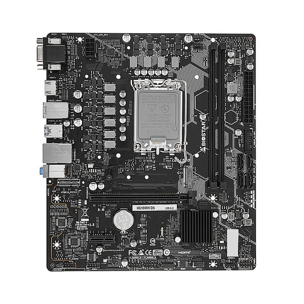 Материнская плата Biostar H610MH D5