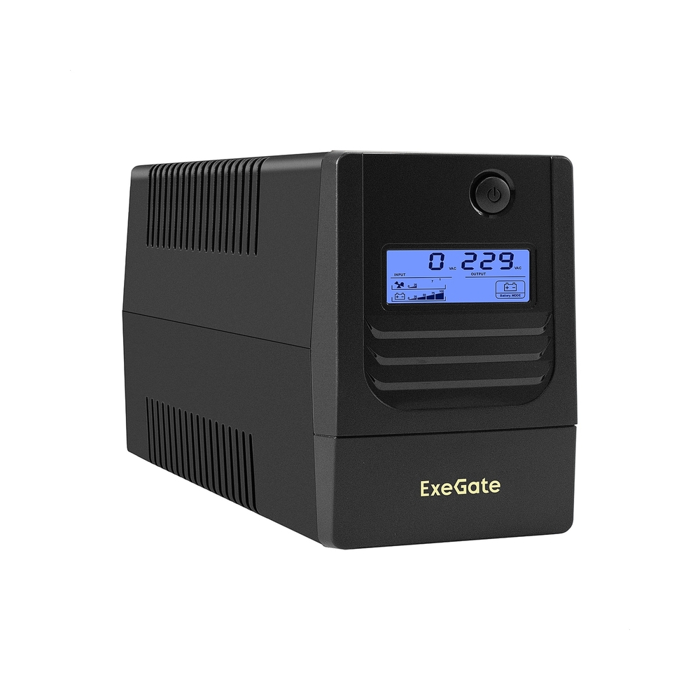 ИБП ExeGate Smart LB-1000.LCD.AVR.4C13 (1000VA/650W)