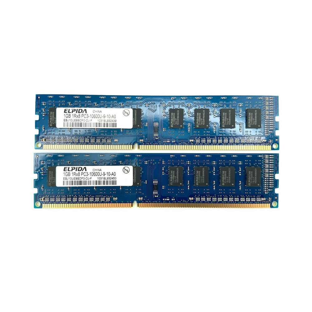 [Б/У] Оперативная память ELPIDA DDR3 1GB [EBJ10UE8BDF0-DJ-F]