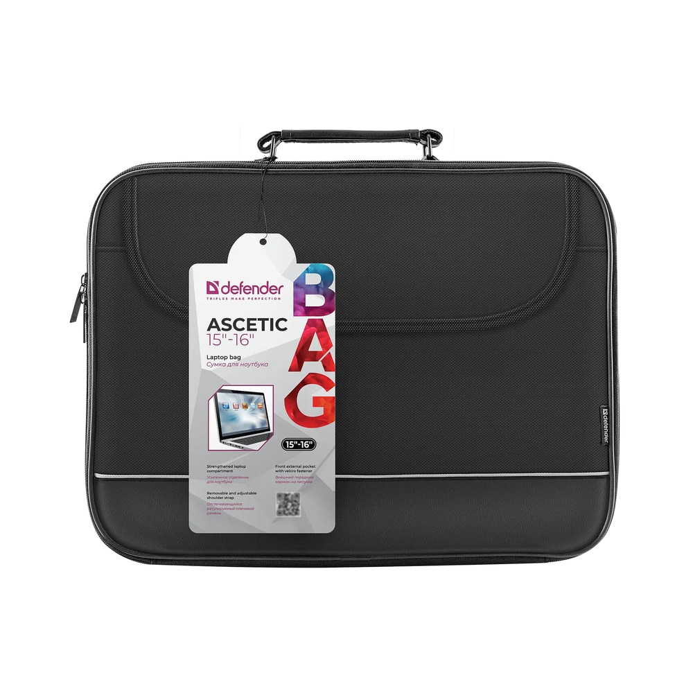 Сумка 15"-16" Defender Ascetic, черный