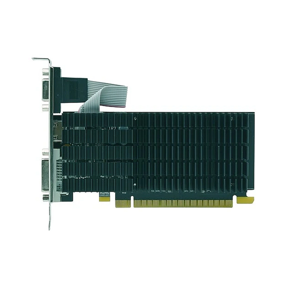 Видеокарта AFOX AF710-1024D3L5 GT710 1GB DDR3 64BIT DVI HDMI VGA LP HEATSINK RTL
