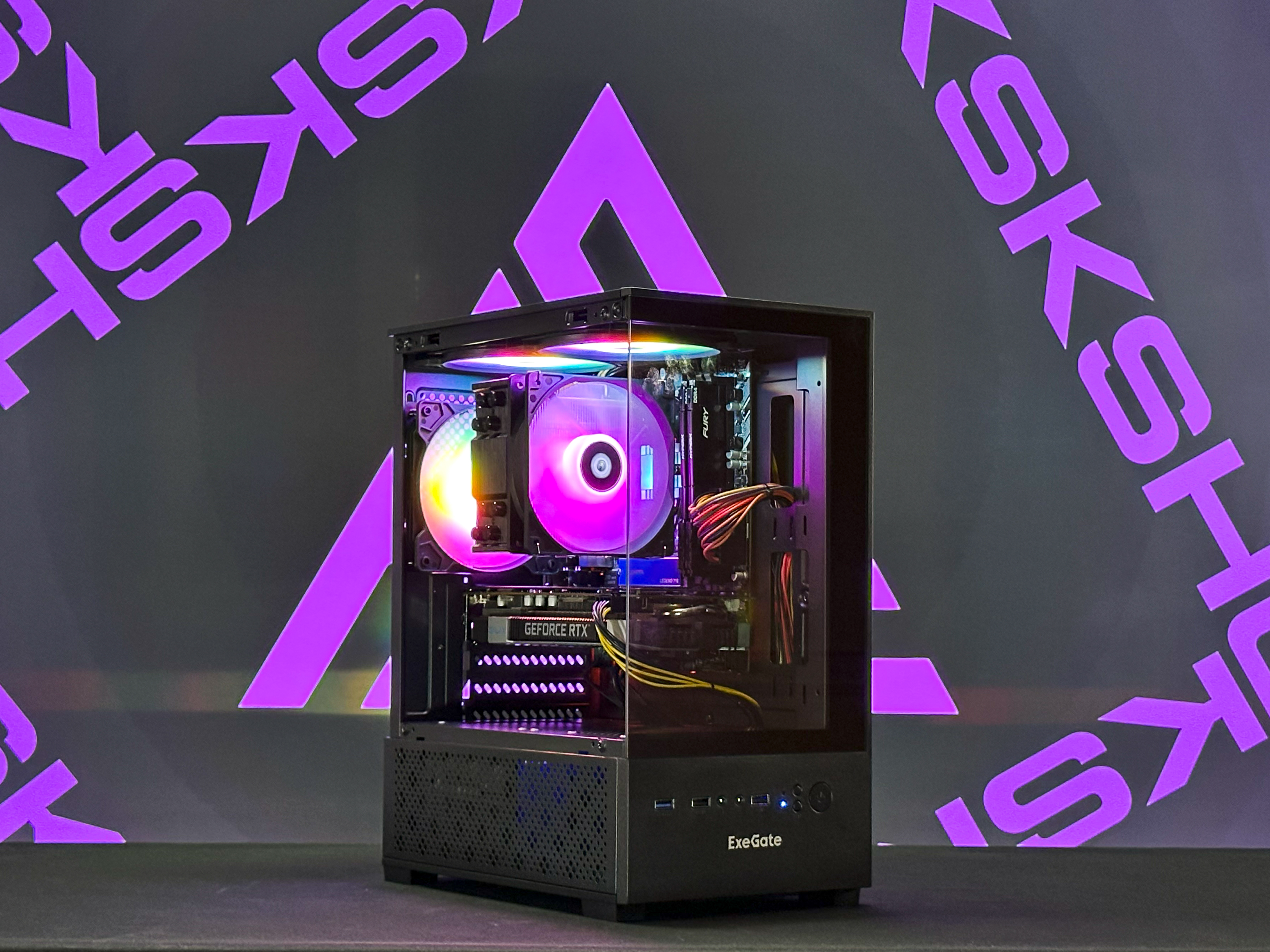 Компьютер AMD Ryzen 5 5500 / 16GB DDR4 / SSD 512GB / RTX2060 Super 8GB
