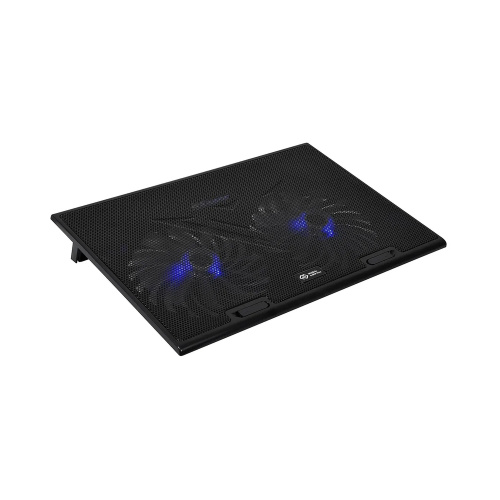 Подставка для ноутбука Digma D-NCP170-2 17"390x270x27мм 2xUSB 2x 150ммFAN 600г черный