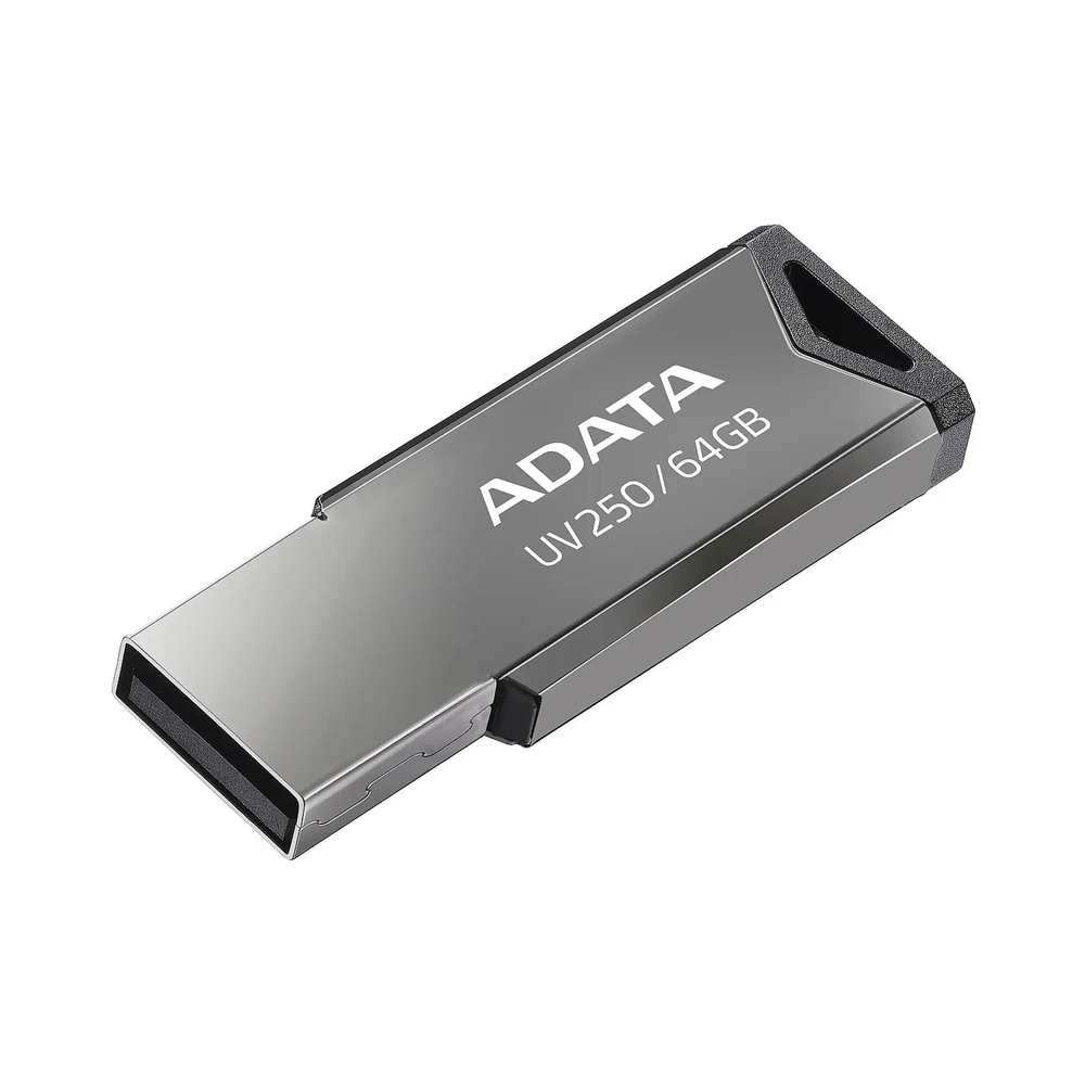 Флеш накопитель ADATA UV250 [AUV250-64G-RBK] 64GB, USB2.0, черный — KSKSHOP.RU