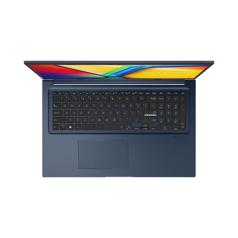 Ноутбук ASUS VivoBook 17 X1704-AU1159 Intel Core i7 150U/16Gb/512Gb SSD/17.3" FHD IPS/No OS Blue (90NB13X2-M00RH0) — KSKSHOP.RU