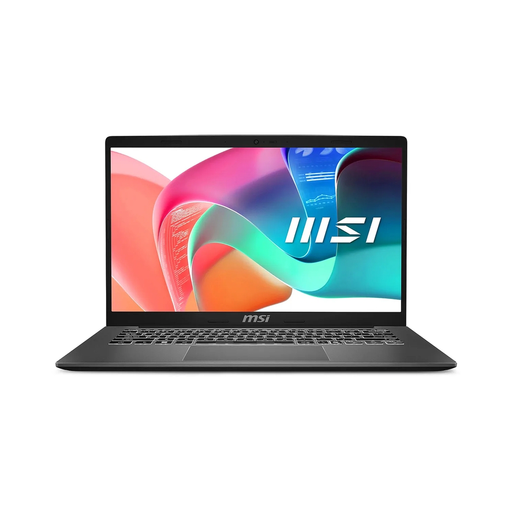 Ноутбук MSI Modern 14 F1MG Core 7 150U 14" FHD (1920*1080)IPS, DDR4 16GB (8GB*2),512GB SSD Intel Graphics,backlight,46.8Whr,1.5kg,Dos,1y,Platinum Gray — KSKSHOP.RU