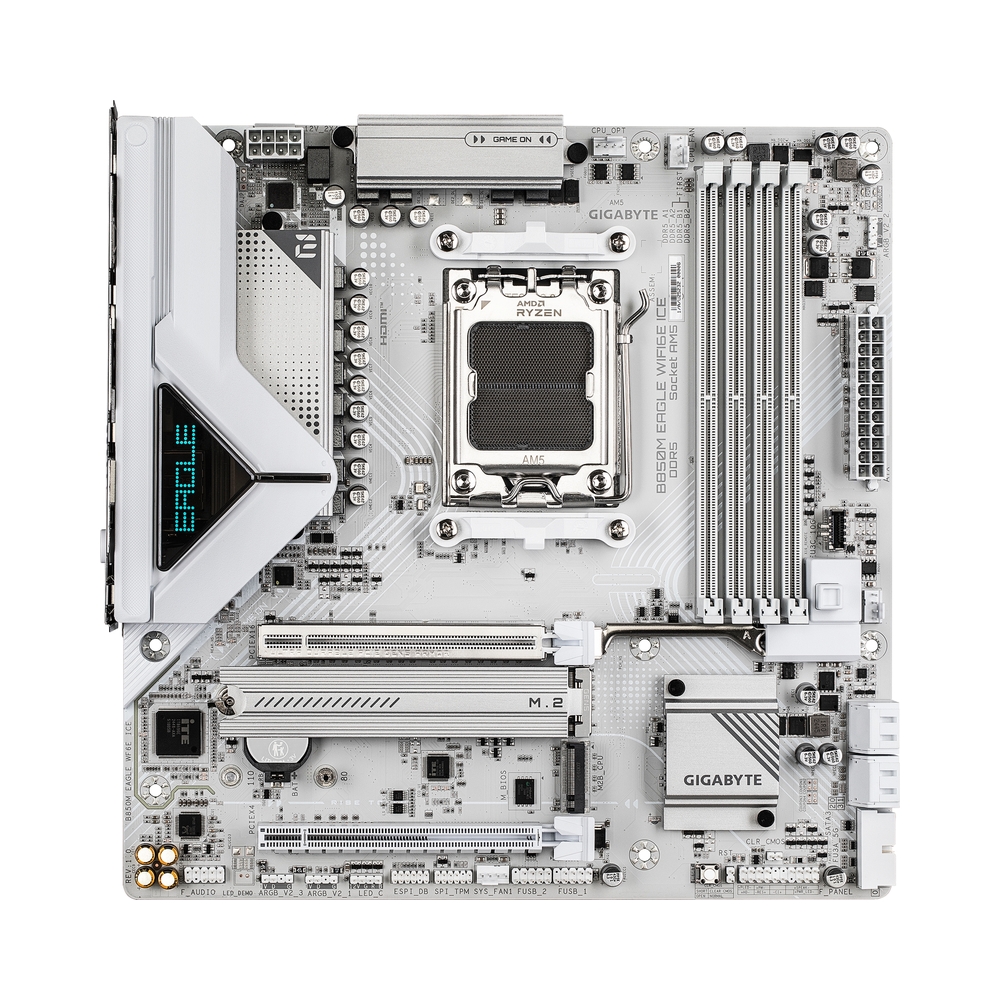 Материнская плата GIGABYTE B850M EAGLE WIFI6E ICE — KSKSHOP.RU
