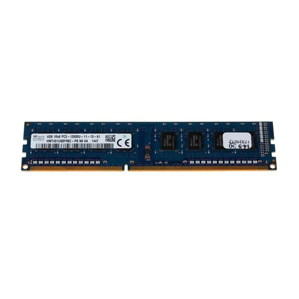 картинка [Б/У] Оперативная память DIMM DDR3 4096MB PC12800 1600Mhz Hynix [HMT451U6MFR8C-PB] от магазина Одежда+