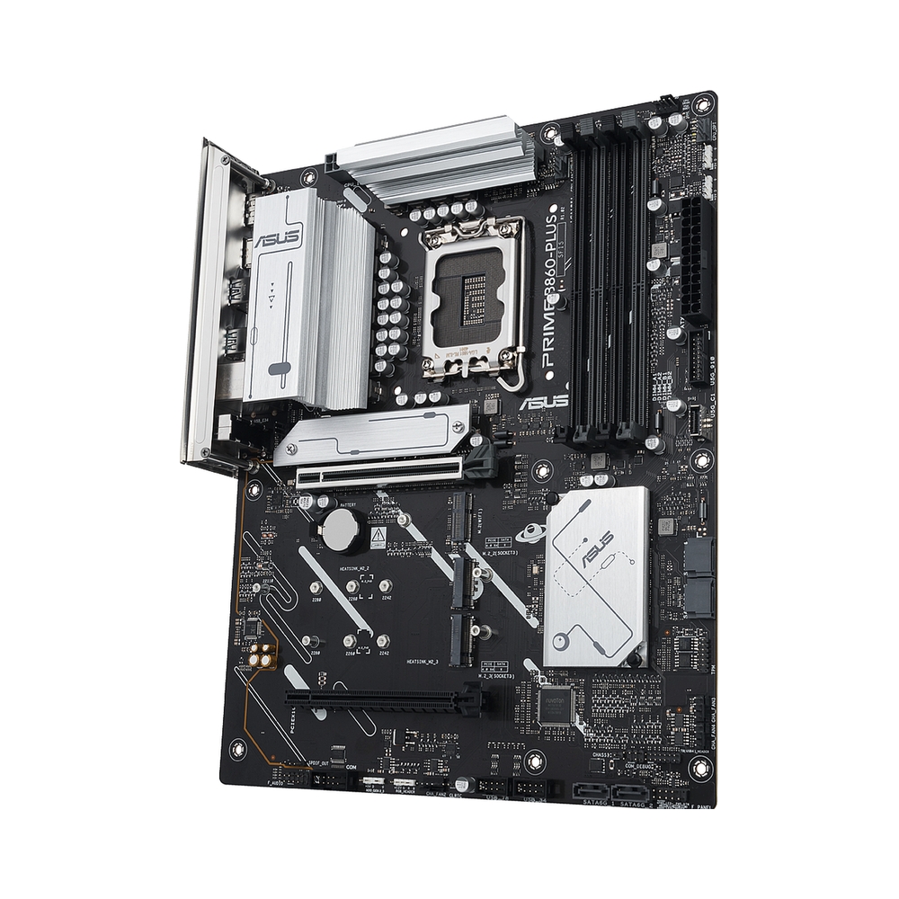 Материнская плана ASUS PRIME B860-PLUS-CSM, LGA1851, B860, 4*DDR5, 4*SATA, 2*M.2, 3*USB 3.2, 4*USB 2.0, Type-C, 5*PCIx16, DP+HDMI, ATX; 90MB1KA0-M0EAYC — KSKSHOP.RU