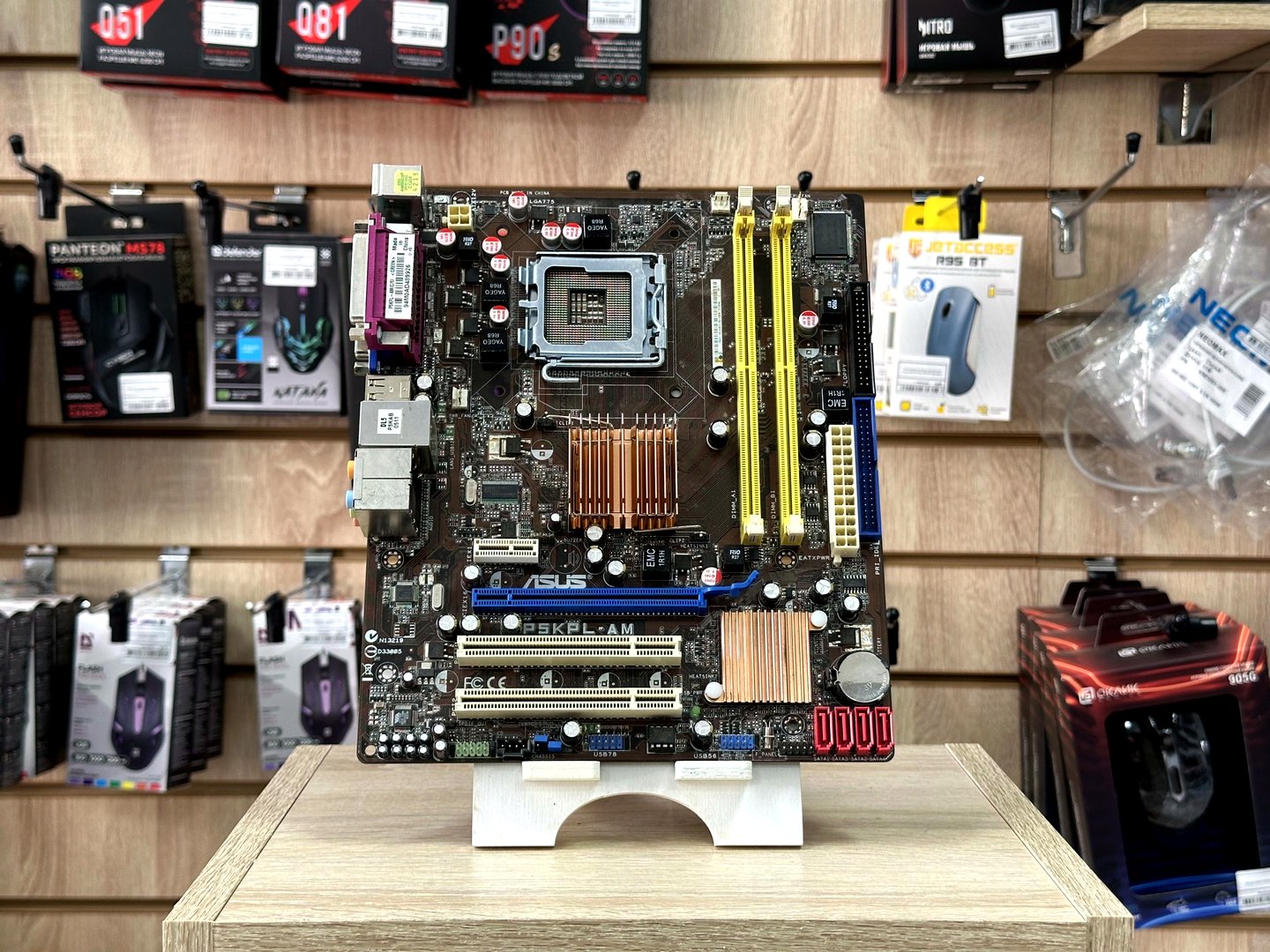 [Б/У] Материнская плата ASUS P5KPL-AM | LGA775 — KSKSHOP.RU