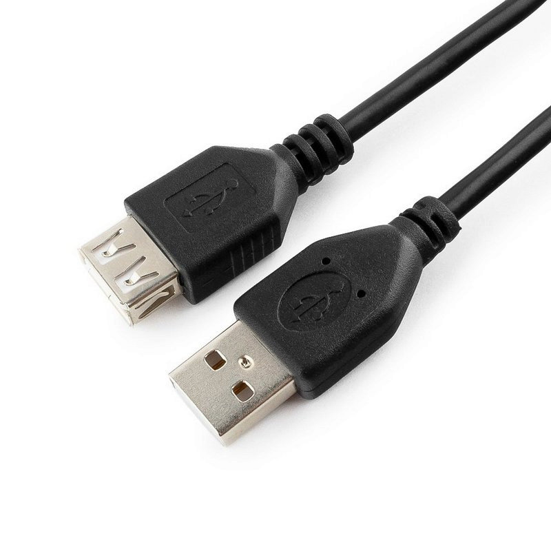 картинка Кабель удлинительный TELECOM USB2.0 AM>AF 1,5 м черный от магазина Одежда+