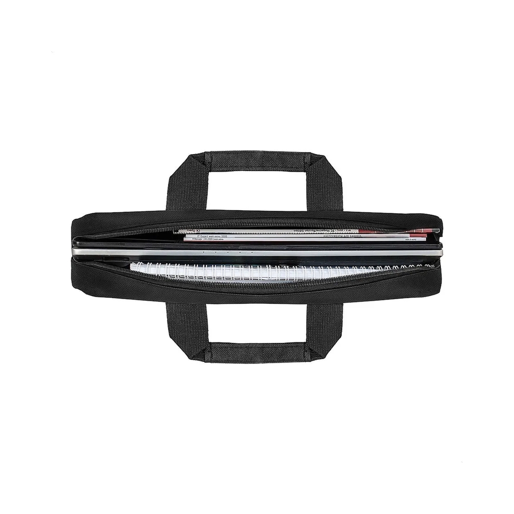картинка Сумка ExeGate Start S1518 Black, черная, полиэстер, для ноутбуков до 15.6" от магазина Одежда+