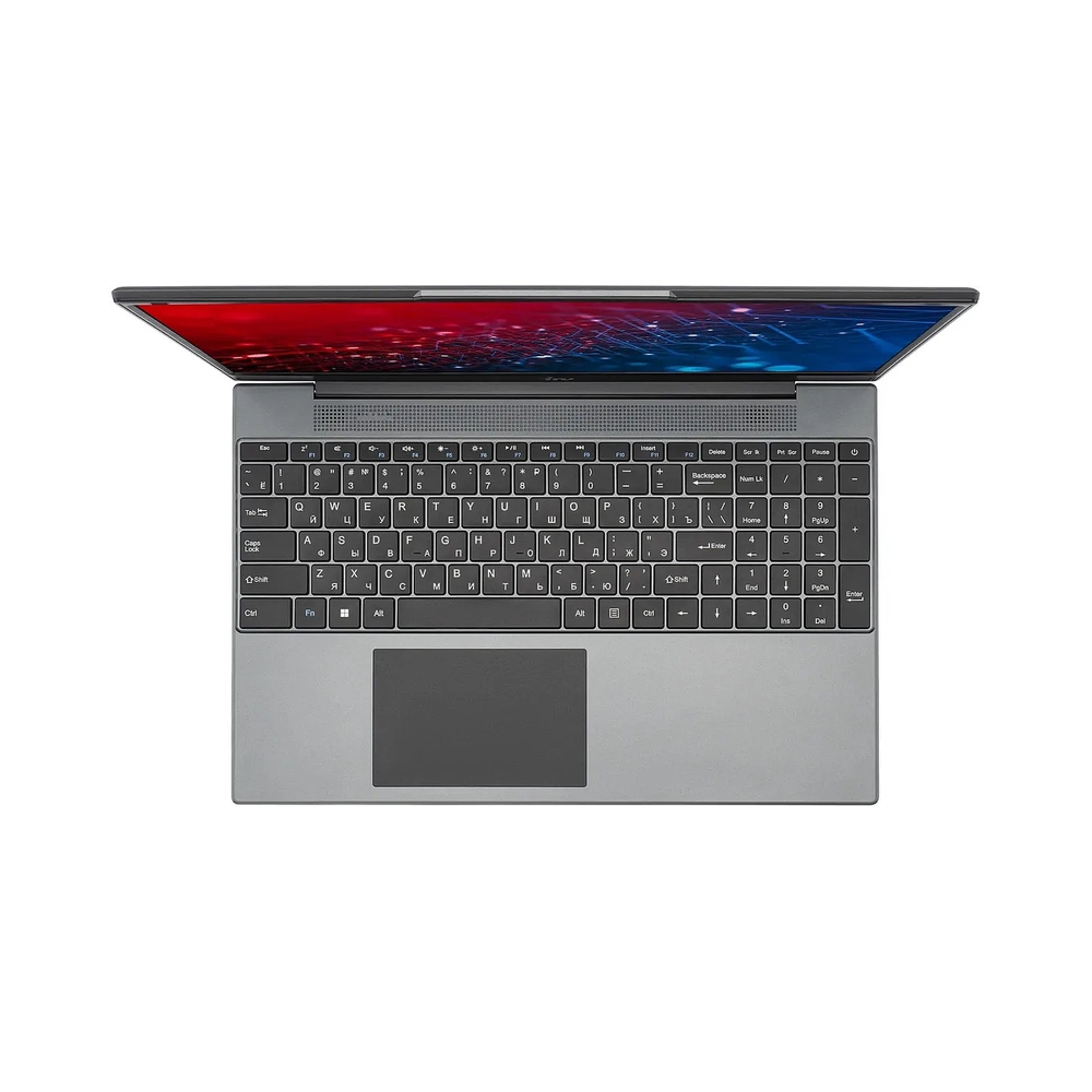 Ноутбук IRU Tactio 15PHR Ryzen 5 7430U 8Gb SSD256Gb AMD Radeon Graphics 15.6" IPS FHD (1920x1080) Windows 11 Pro 64 black WiFi BT Cam 4000mAh (2150145) — KSKSHOP.RU