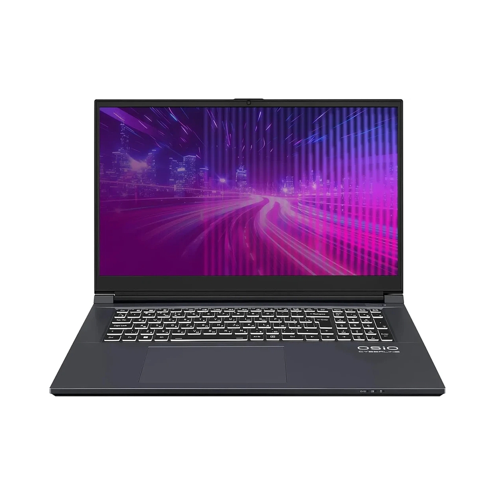 Ноутбук Osio CyberLine C170i-002 Core i5 12600H 16Gb SSD512Gb NVIDIA GeForce RTX4050 17.3" FHD (1920x1080) без ОС WiFi BT Cam — KSKSHOP.RU