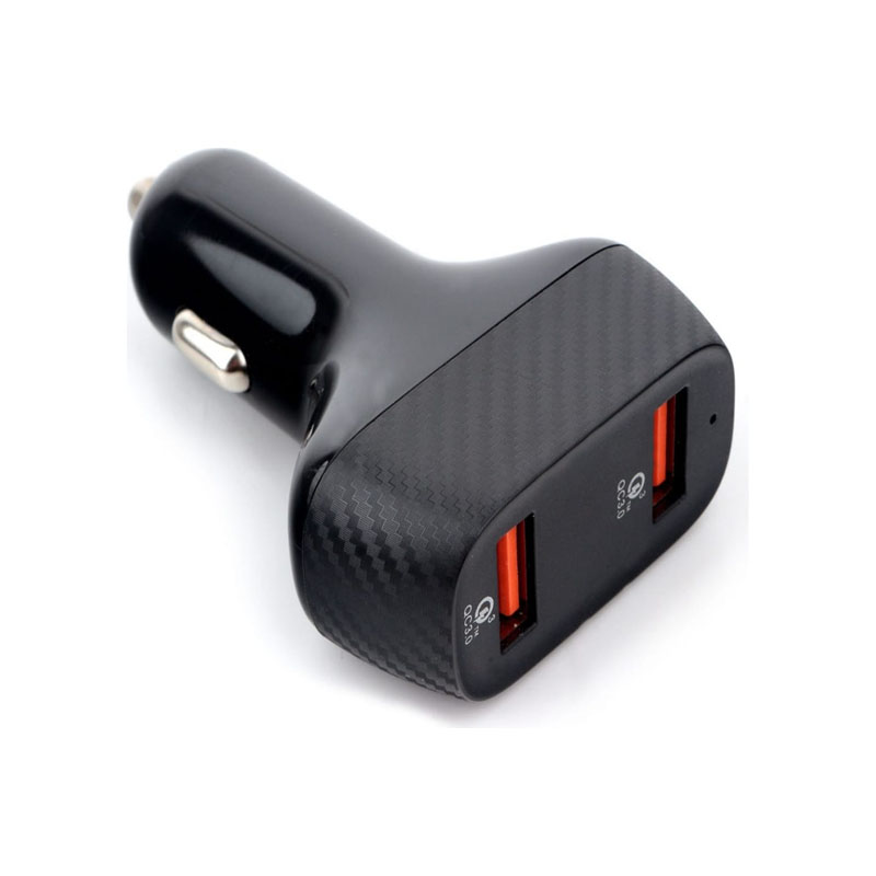 Адаптер питания Cablexpert MP3A-UC-CAR19, 2хUSB Type-A 36Вт, QC — KSKSHOP.RU