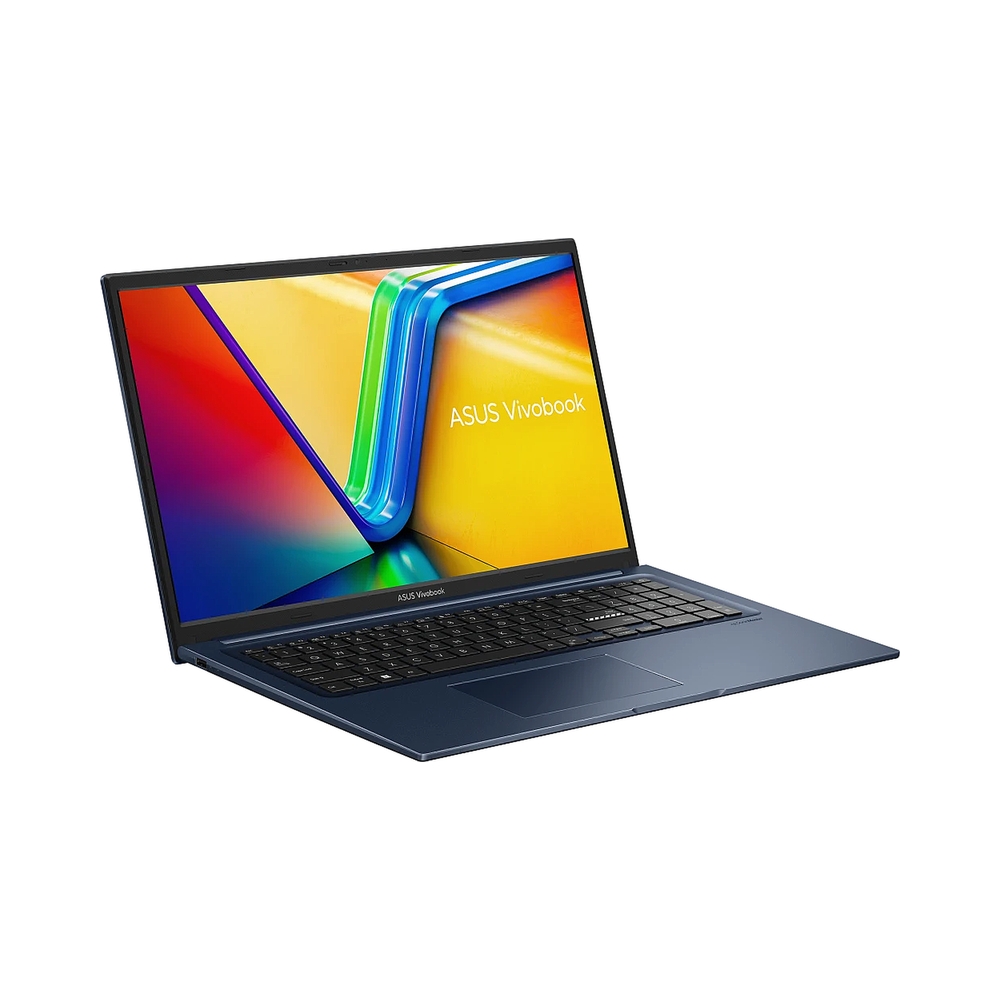 Ноутбук ASUS VivoBook 17 X1704-AU1159 Intel Core i7 150U/16Gb/512Gb SSD/17.3" FHD IPS/No OS Blue (90NB13X2-M00RH0) — KSKSHOP.RU