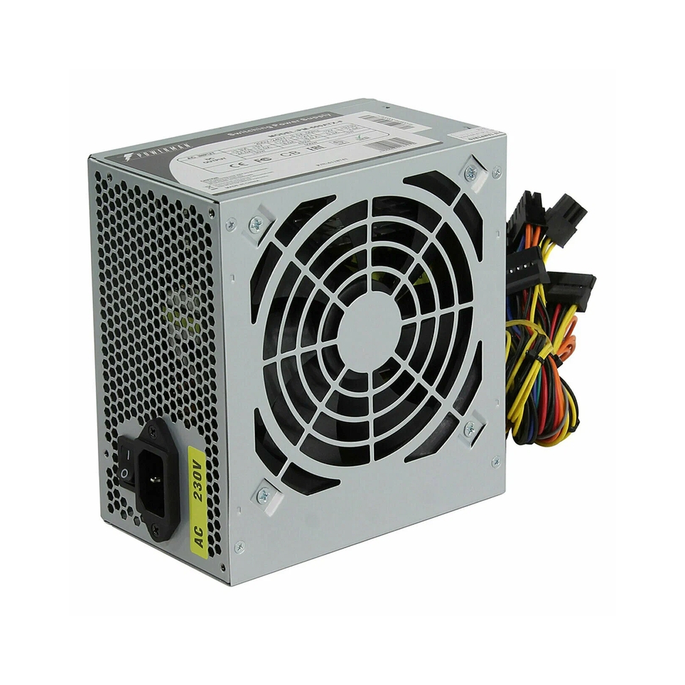 Блок питания POWERMAN 500W [PM-500ATX-F] — KSKSHOP.RU