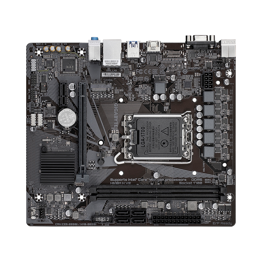 картинка Материнская плата GIGABYTE H610M H V2 DDR5 от магазина Одежда+
