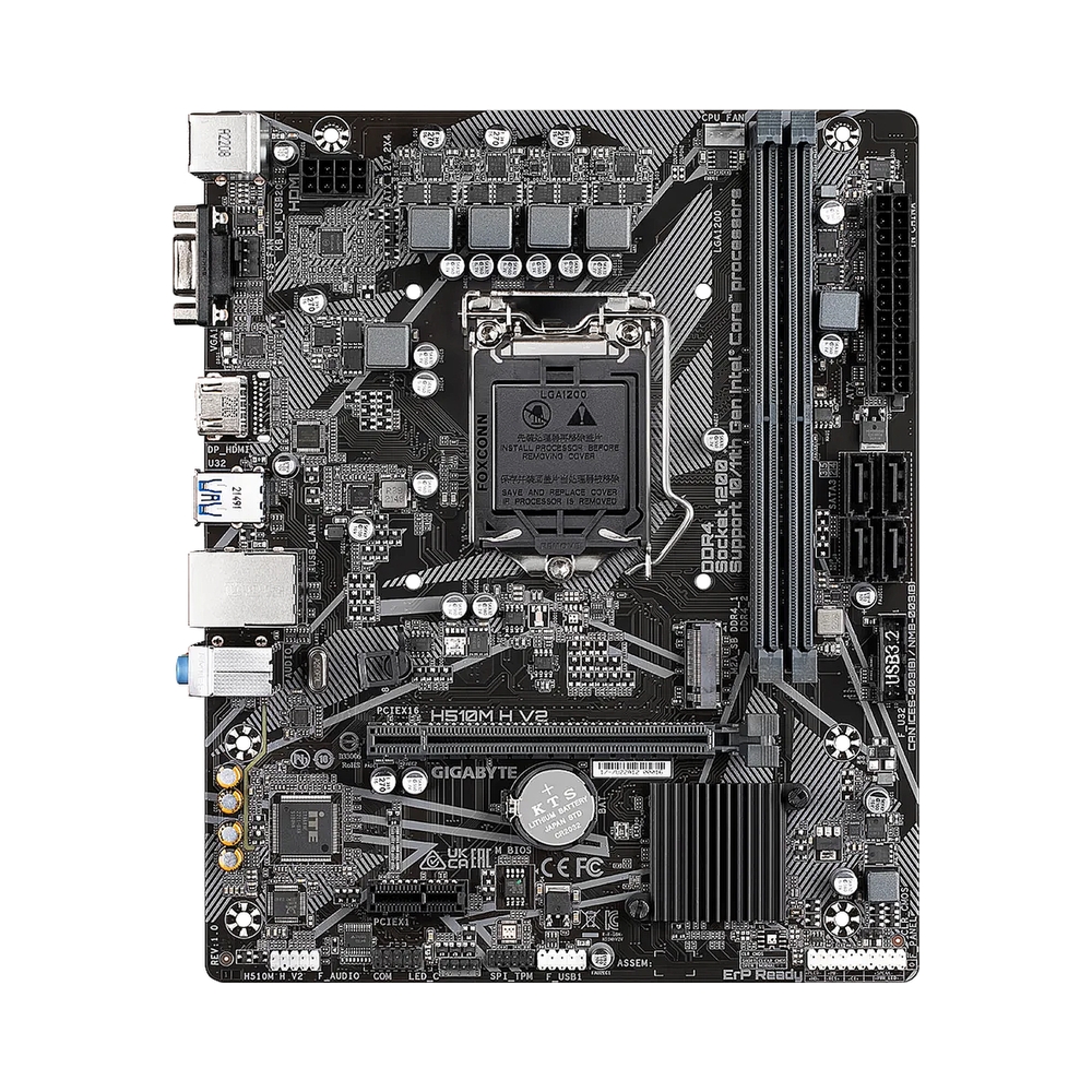 Материнская плата GIGABYTE H510M H V2 — KSKSHOP.RU