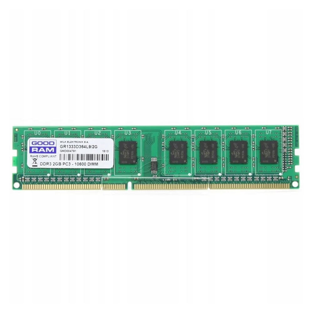 картинка [Б/У] Оперативная память Goodram 2GB DDR3 [GR1333D364L9/2G] от магазина Одежда+
