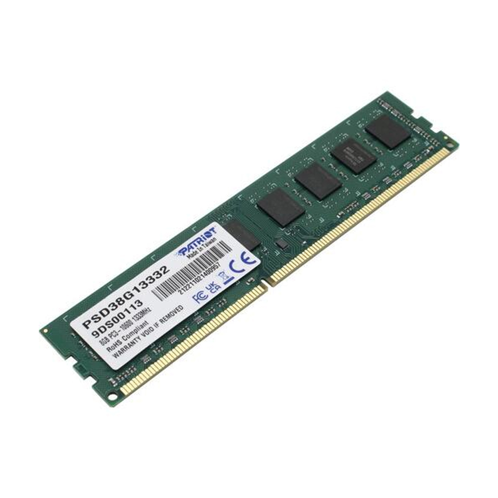Оперативная память Patriot Signature DDR3 8Gb [PSD38G13332] 8 ГБ — KSKSHOP.RU