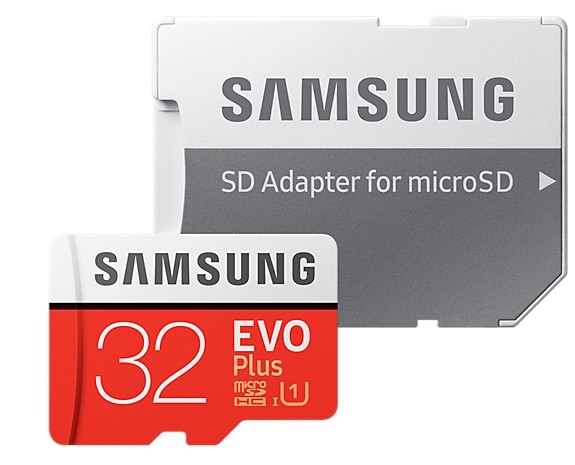 картинка Карта памяти Samsung EVO Plus 95 Mb/s microSDHC UHS-I U1 от магазина Одежда+