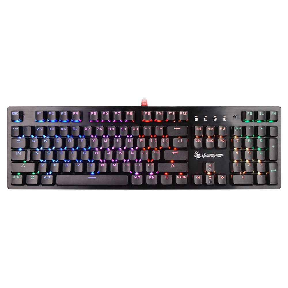 Клавиатура A4 Bloody B820R Blue S механическая черный USB LED — KSKSHOP.RU