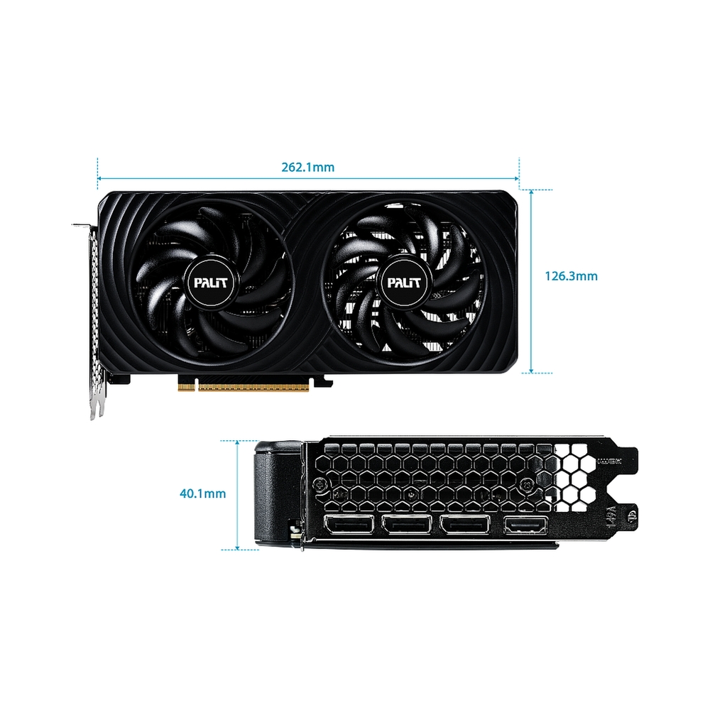Видеокарта Palit GeForce RTX 5060 Dual [NE75060019P1-GB2063D] — KSKSHOP.RU