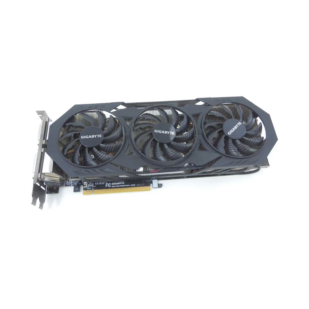[Б/У] Видеокарта Gigabyte GV-N970WF3OC-4GD 4Gb — KSKSHOP.RU