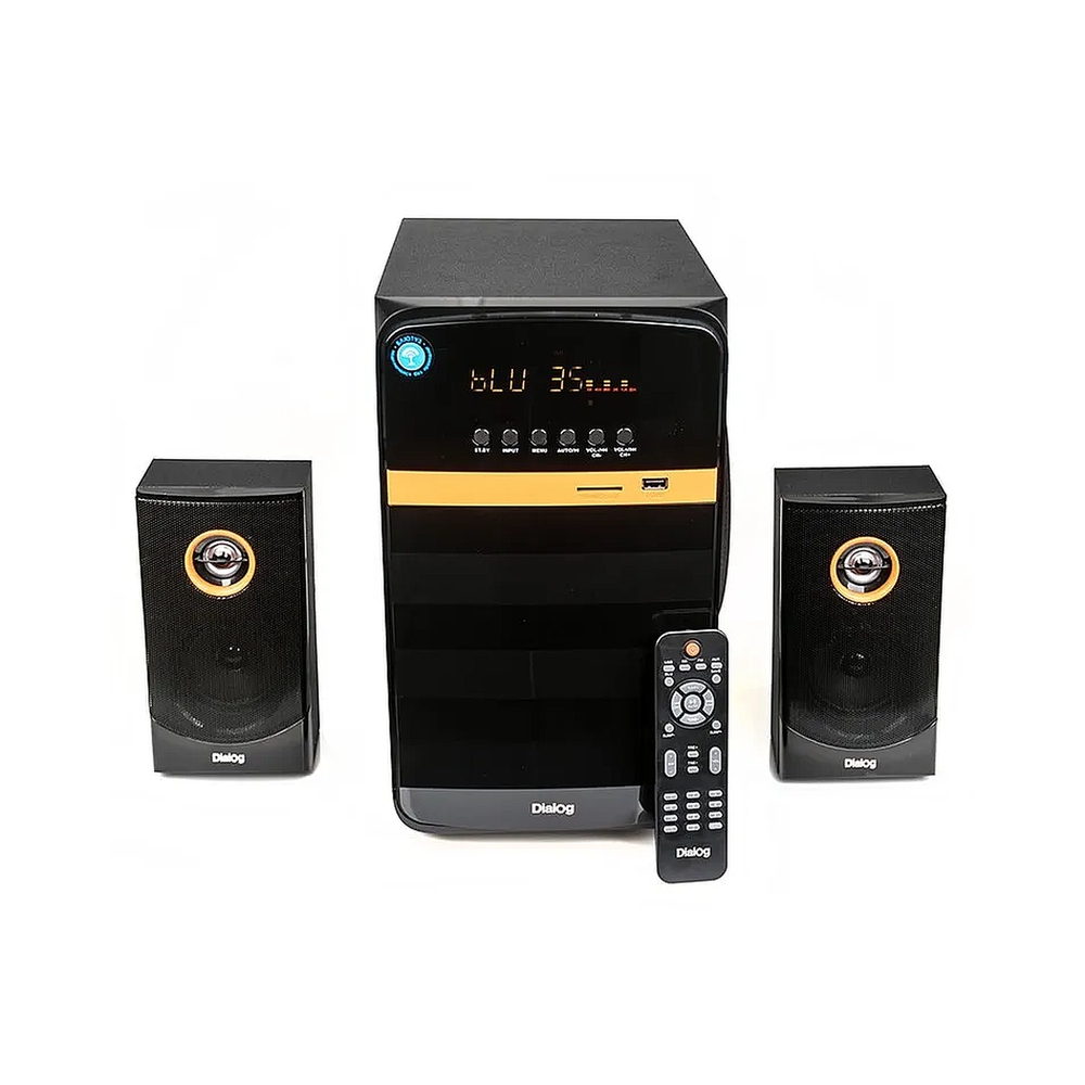 Колонки Dialog Progressive AP-540, чёрный (5.1, 100Вт) — KSKSHOP.RU