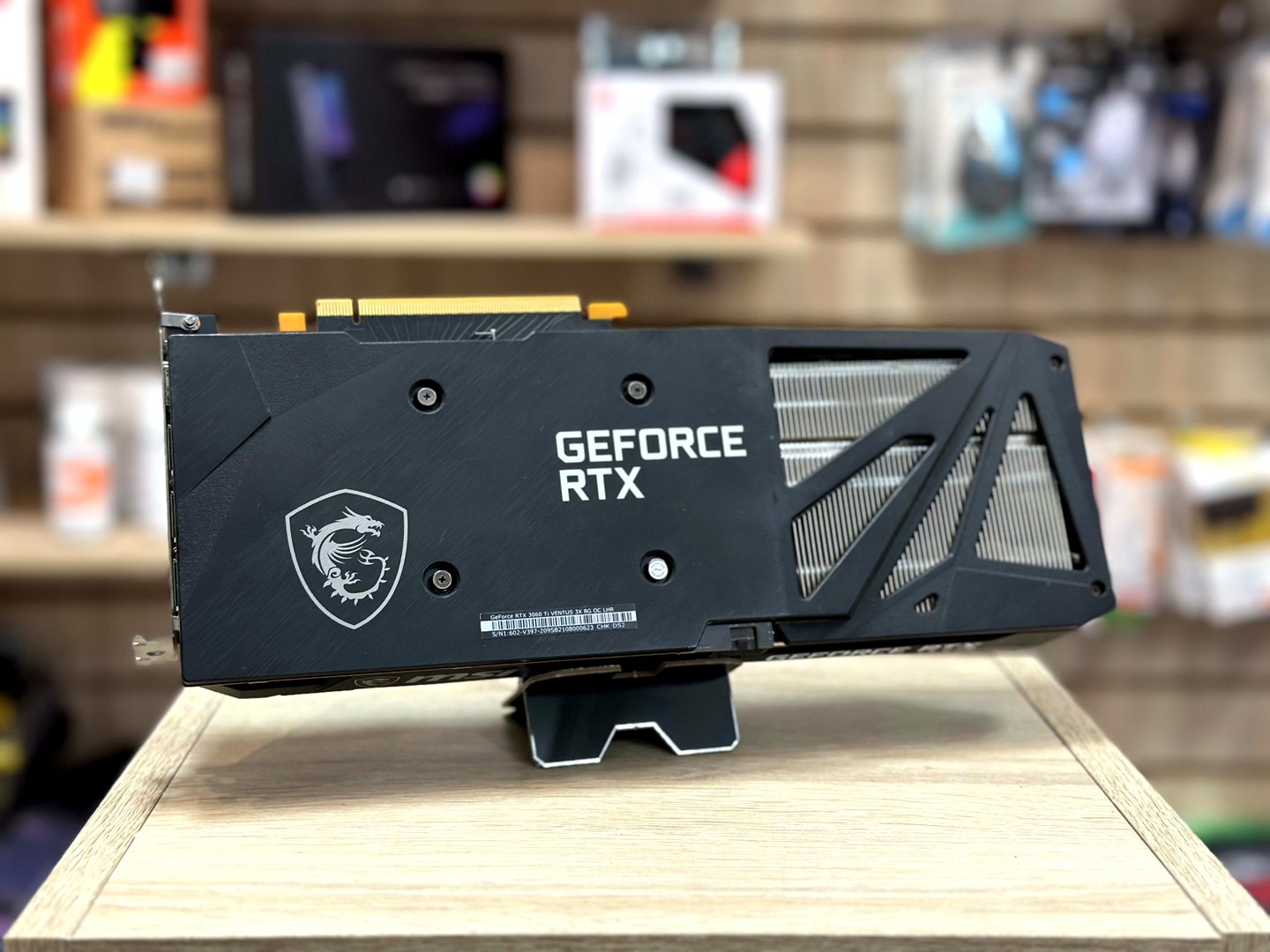 картинка [Б/У] Видеокарта MSI GeForce RTX 3060 Ti VENTUS 3X 8G OC LHR от магазина Одежда+