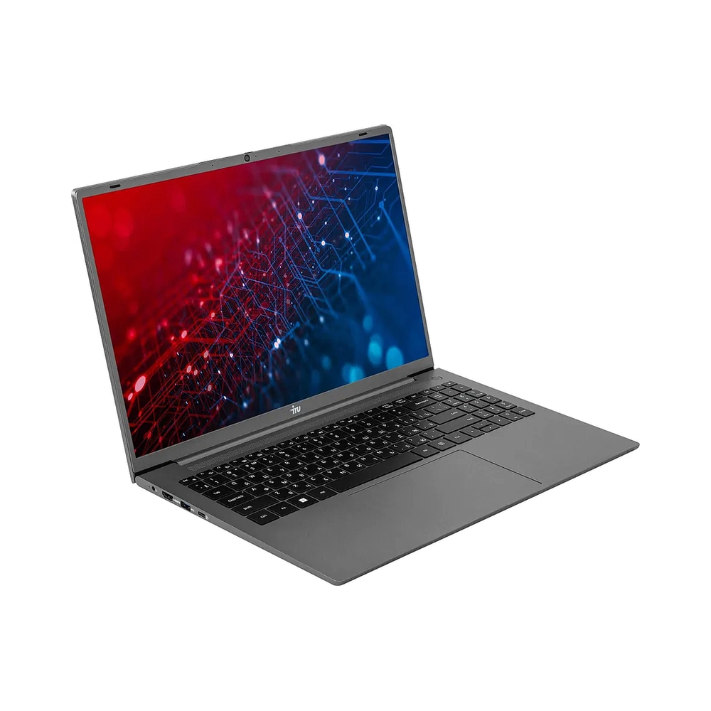 Ноутбук IRU Tactio 16ARB Ryzen 5 5500U 16Gb SSD512Gb Intel UHD Graphics 16" IPS FHD (1920x1080) Windows 11 Pro grey WiFi BT Cam 4825mAh (2110097) — KSKSHOP.RU