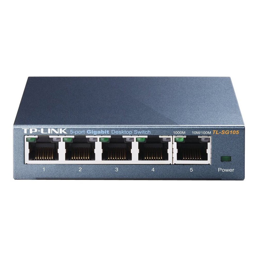 Коммутатор TP-Link SOHO 5-port 10/100/1000M RJ45 ports, metal case — KSKSHOP.RU