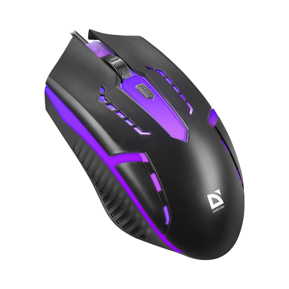 Мышь проводная  Defender Flash MB-600L, черный — KSKSHOP.RU