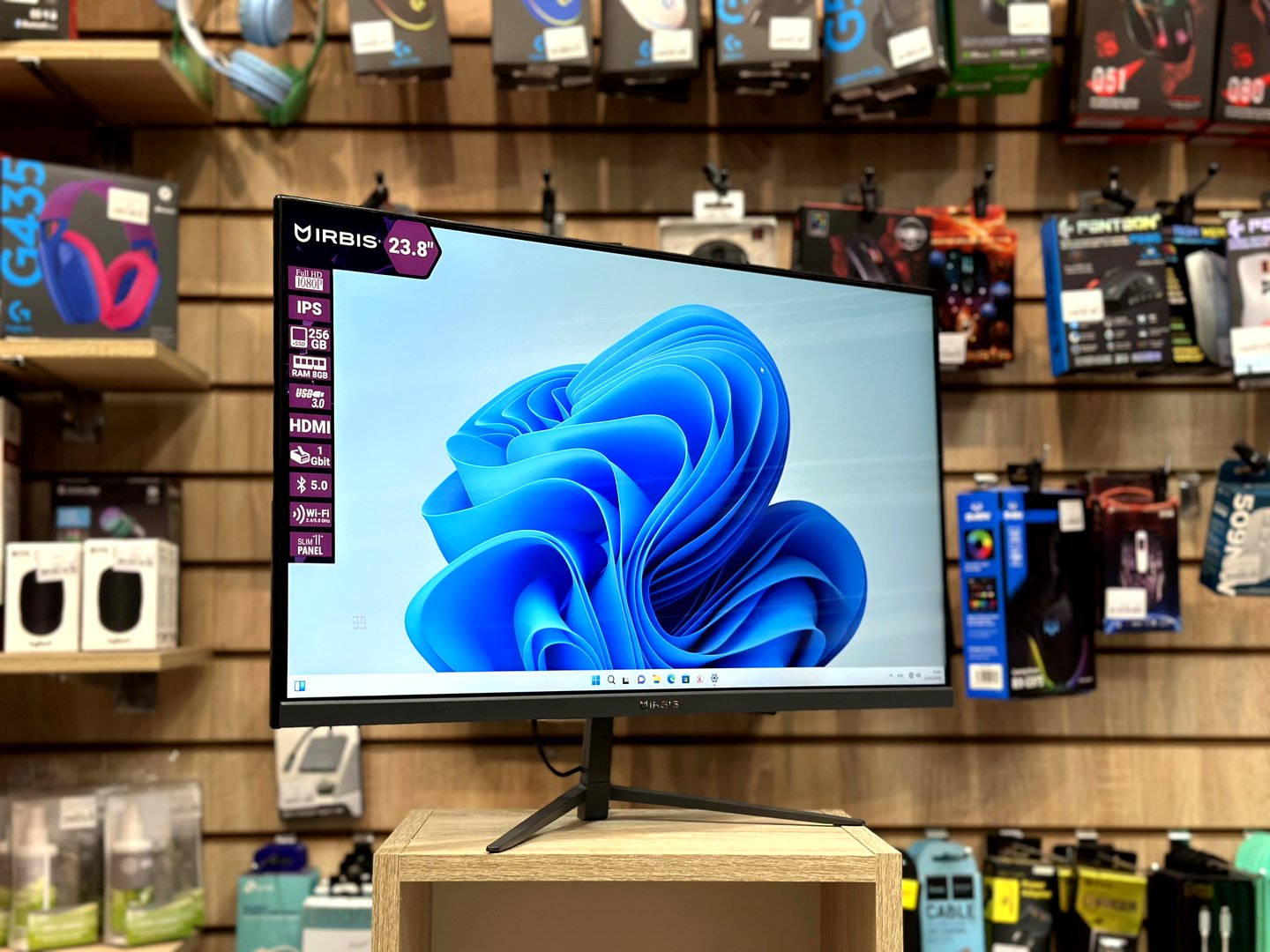 [Б/У] Моноблок 23,8" Irbis MB2381 черный — KSKSHOP.RU
