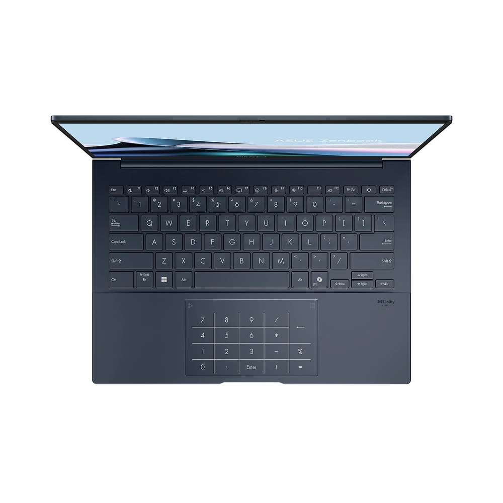 Ноутбук ASUS Zenbook 14 OLED UX3405CA-ST1350 Intel Core Ultra 5 225H 4300MHz/14"/2880x1800/16GB/512GB SSD/Intel Arc Graphics/Wi-Fi/Bluetooth/Windows 11 Pro (90NB14W1-M01ZM0_Win11P) Blue — KSKSHOP.RU
