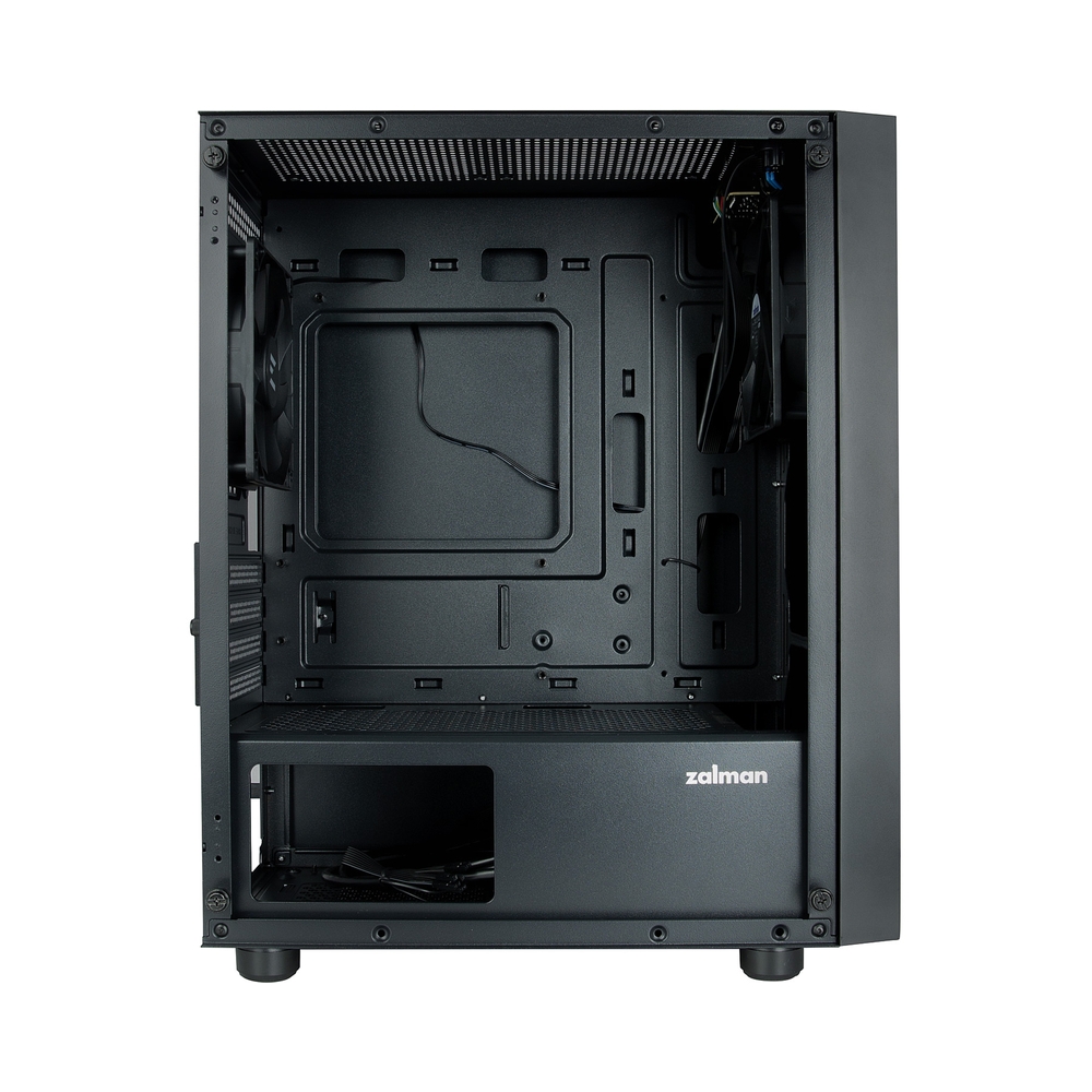 Корпус MiniTower Zalman T3 PLUS, чёрный — KSKSHOP.RU