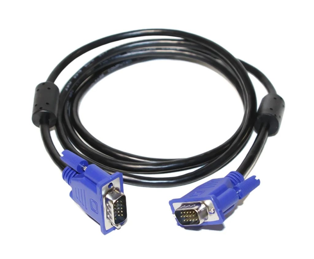 картинка Кабель для монитора VGA (M) -) VGA (M), 1.8m, ферритовые кольца от магазина Одежда+