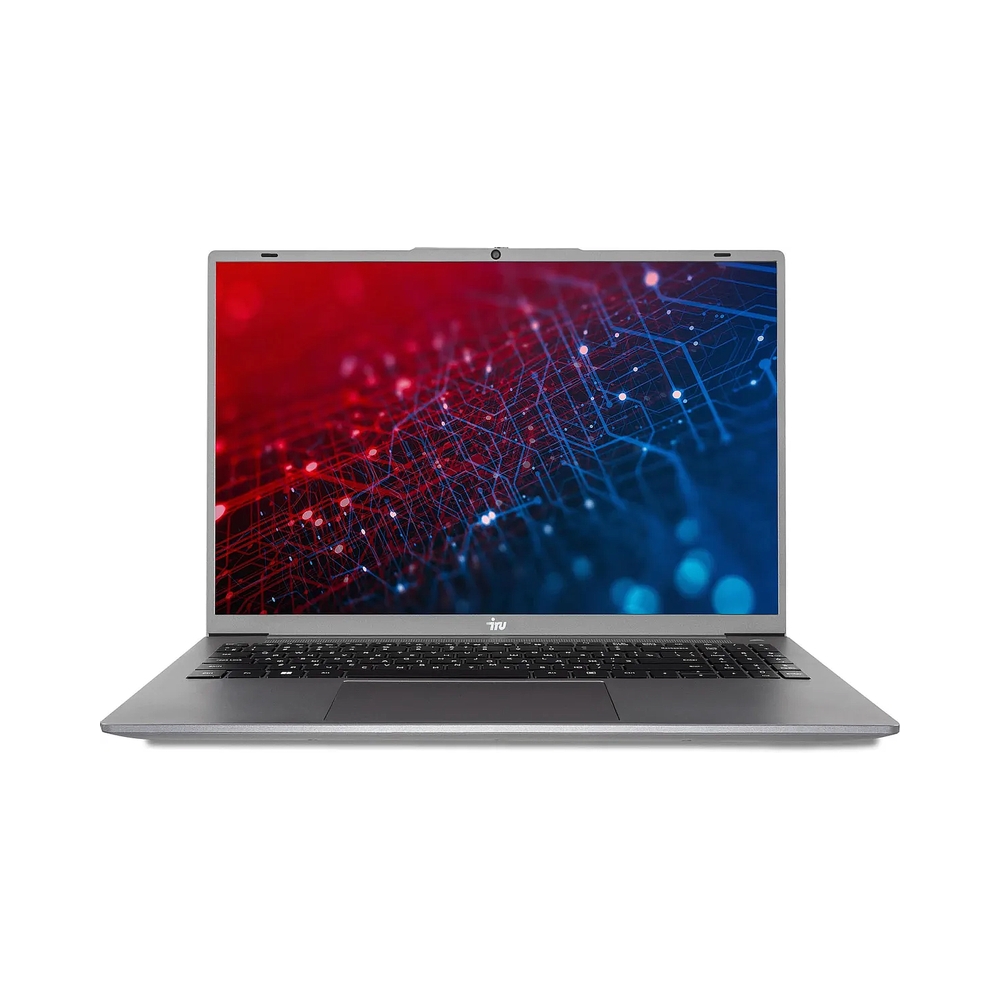 Ноутбук IRU Tactio 16ARB Ryzen 5 5500U 16Gb SSD512Gb Intel UHD Graphics 16" IPS FHD (1920x1080) Windows 11 Pro grey WiFi BT Cam 4825mAh (2110097) — KSKSHOP.RU
