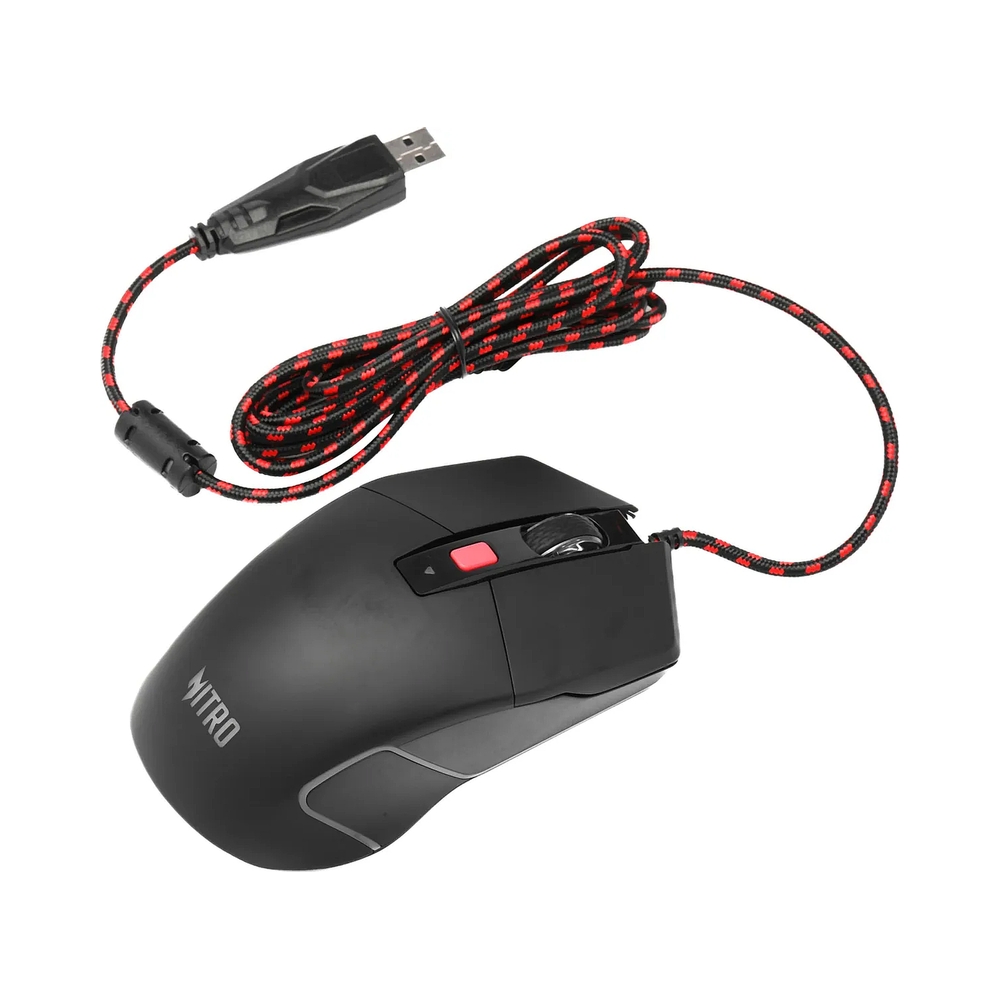 Мышь проводная Acer Nitro OMW301, черный — KSKSHOP.RU