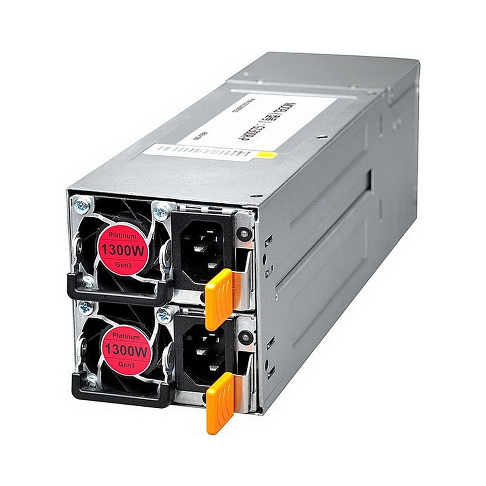 Блок питания серверный 2U Redundant 2x1300W Gooxi CRPS, 80+ Platinum, with PM-bus and HVDC support, Тип PFC: Активный (GC1300PMP) — KSKSHOP.RU