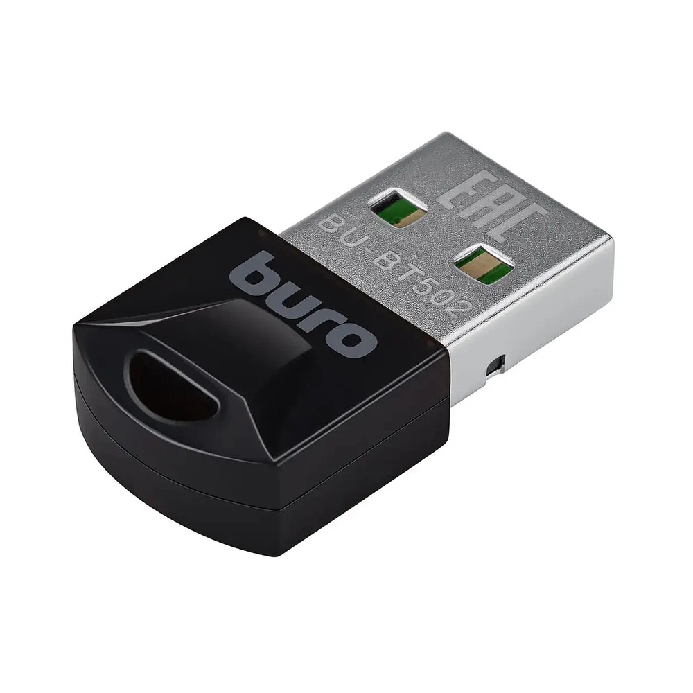 картинка Адаптер USB Buro BU-BT502 Bluetooth 5.0+EDR черный от магазина Одежда+