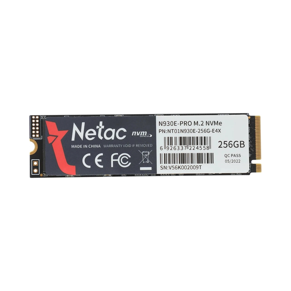 картинка Накопитель SSD Netac N930E Pro [NT01N930E-256G-E4X] 256GB от магазина Одежда+