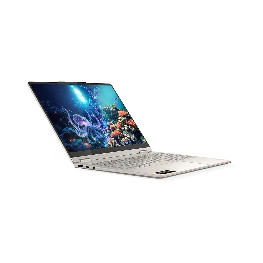 Ноутбук Lenovo Yoga 7 14AKP10 Ryzen AI 5 340 24Gb SSD1Tb AMD Radeon 840M 14" OLED Touch WUXGA (1920x1200) Windows 11 Home beige WiFi BT Cam (83JR005YRK) — KSKSHOP.RU
