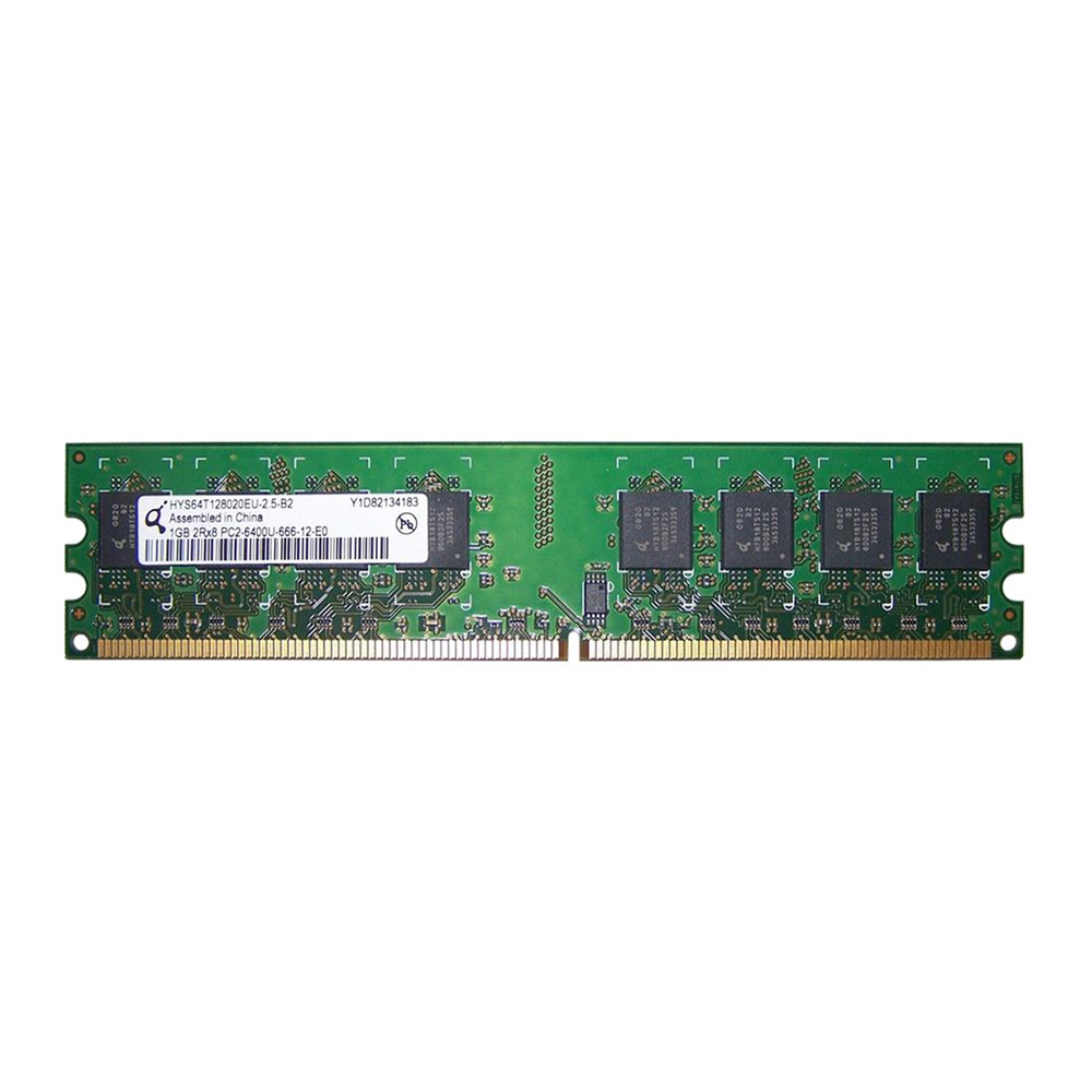 картинка [Б/У] Оперативная память Infineon 1GB DDR2 [HYS64T128020EU-2.5-B2] от магазина Одежда+