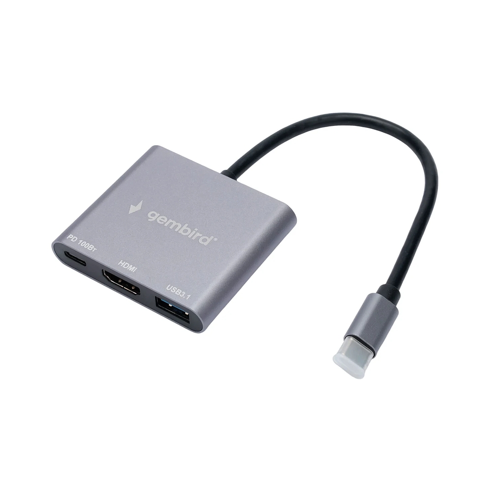 Док-станция Type-C Gembird UHB-D2 — KSKSHOP.RU