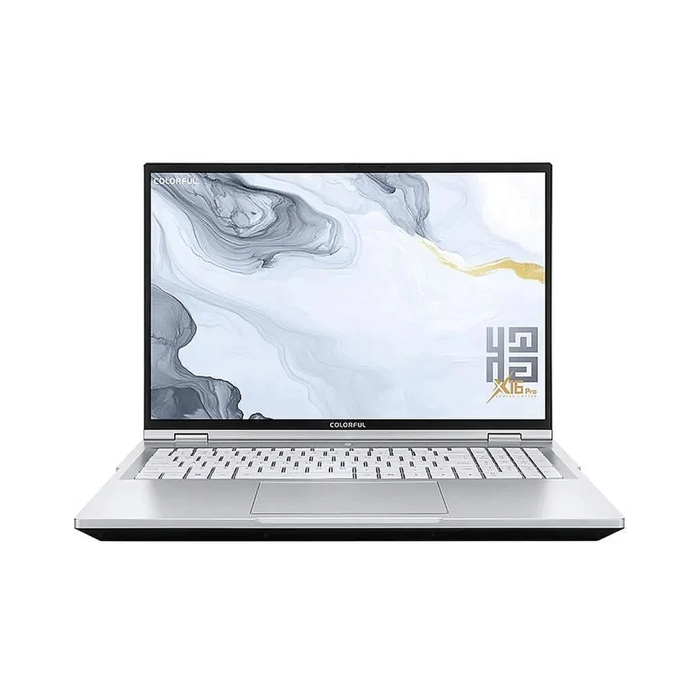 Ноутбук Colorful X16 Pro-HP56A16512S-W-C2A Intel Core i5-14450HX/16Gb (1*16 D5)/SSD512Gb/RTX5060 (115W) 8Gb/16"/IPS/WQXGA/2560x1600/180Hz/Win11/RJ-45/White/2.6kg — KSKSHOP.RU